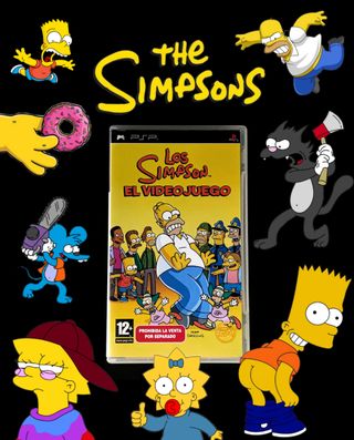 Los Simpsons: El Videojuego - PSP