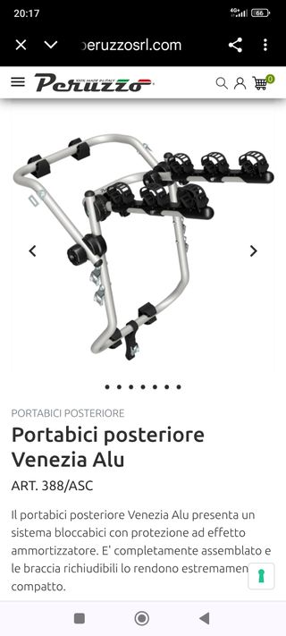 Portabici Venezia Alu 388/ASC