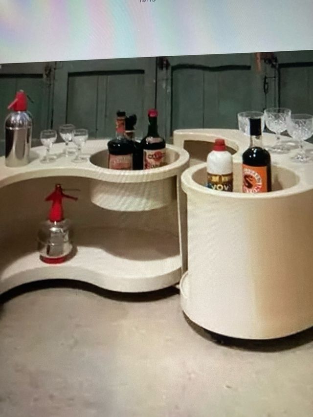 Tavolino bar vintage anni '70