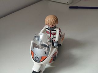 Moto Playmobil clásica