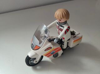 Moto Playmobil clásica
