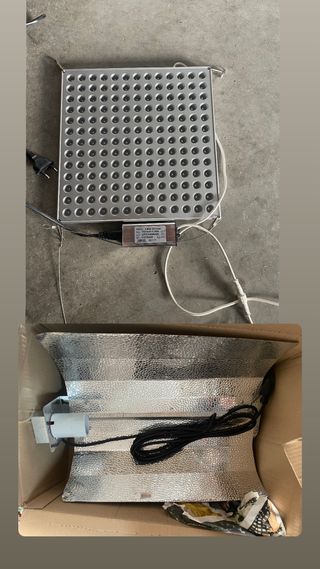 Lampara LED cultivo