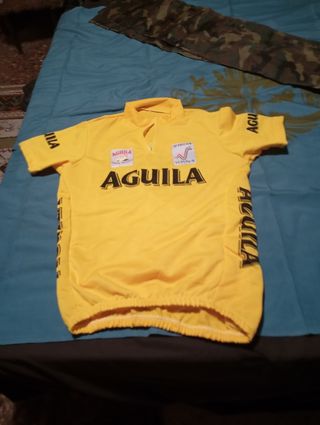 Maillot ciclismo Aguila años 90