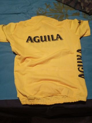 Maillot ciclismo Aguila años 90