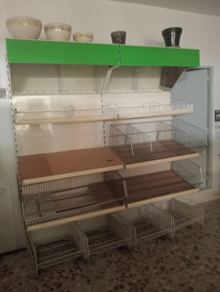 Estantería frutería metálica