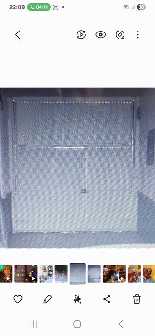 Portón abatible 2,90m x 2,61m