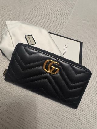 Cartera Gucci negra