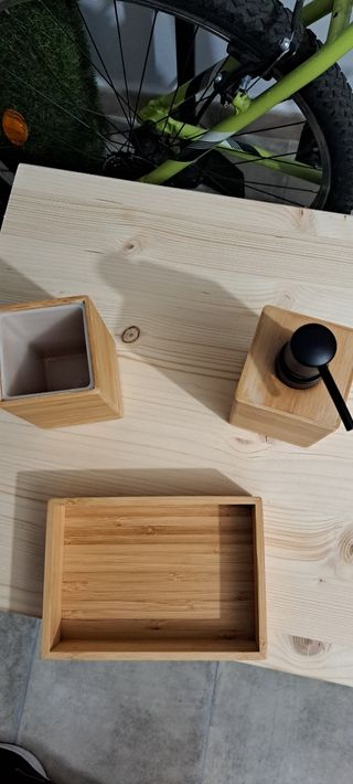 Conjunto baño bambú