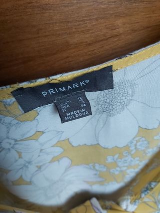 Completo Primark giallo