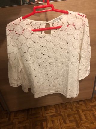 Blusa Tintoretto encaje 