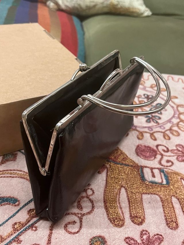 Bolso negro elegante para boda