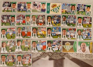 Cromos liga este Betis