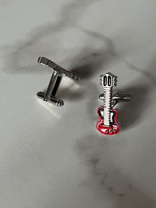 Gemelos rock guitarra eléctrica hombre. NUEVOS