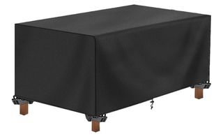 Funda mesa exterior negra 60x60x30cm