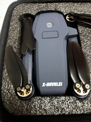 Dron Plegable X-IMVNLEI Gris