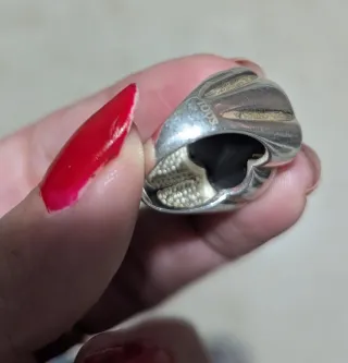 Anillo original Tous ónix plata