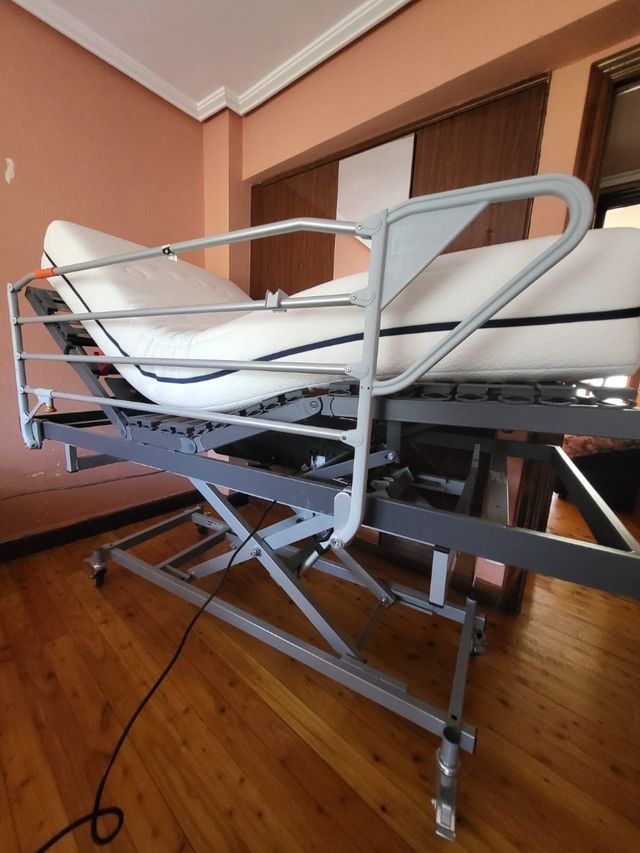 Cama articulada,  eléctrica, hospitalaria