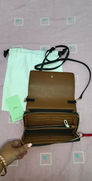 Bolso Tous beige y marrón
