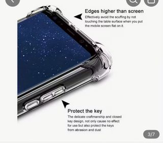 Funda transparente Galaxy A8 (2018)