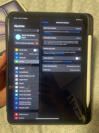 iPad Air 11 M2 (128GB) + Apple pencil pro