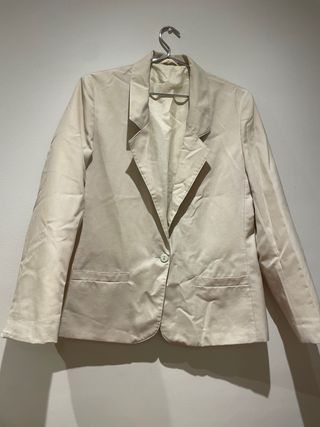 Americana beige verano