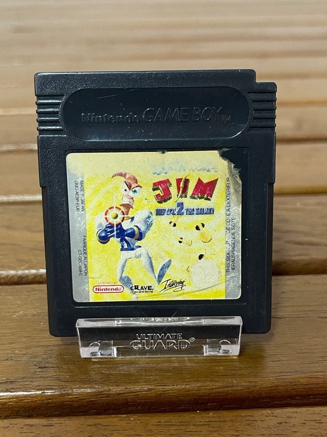 EARTHWORM JIM 2 MENACE 2 THE GALAXY - Game Boy