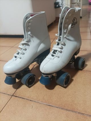 Patines Roller Boomerang blancos Talla 36 