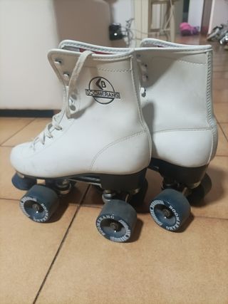 Patines Roller Boomerang blancos Talla 36 