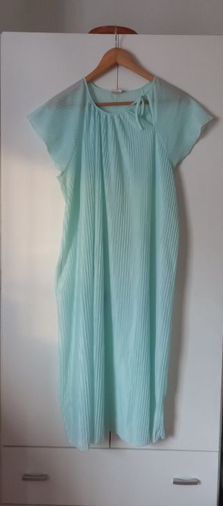 Camisón semitransparente con pliegues C&A