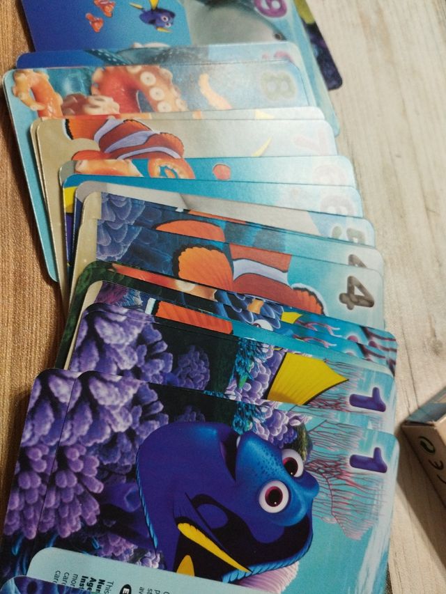 Juego Cartas Buscando a Dory