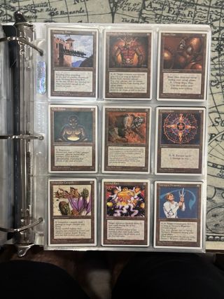 mtg - Set parcial cuarta borde blanco en ingles