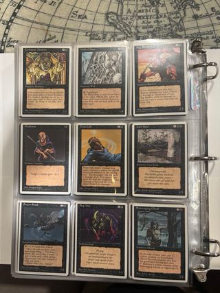 mtg - Set parcial cuarta borde blanco en ingles