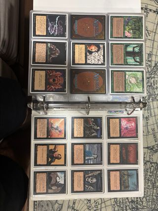 mtg - Set parcial cuarta borde blanco en ingles