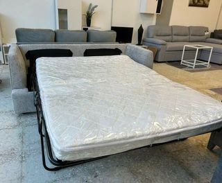 Sofá cama gris - italiano