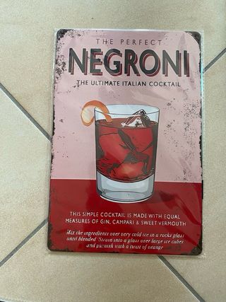 Set 7 Targhe Metalliche Vintage 8 euro cadauno 