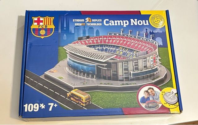 Camp Nou 3D Puzzle - FCB Estadio