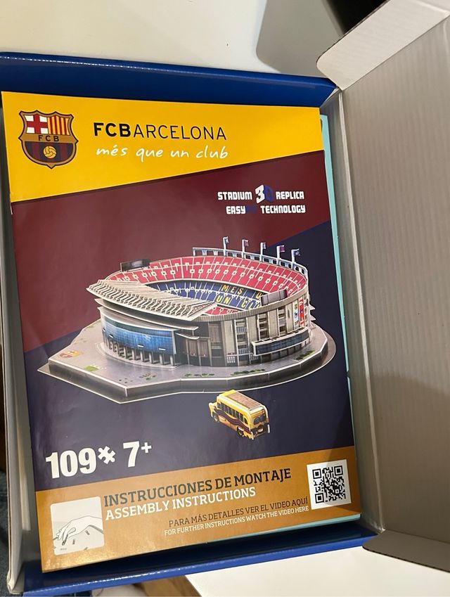 Camp Nou 3D Puzzle - FCB Estadio