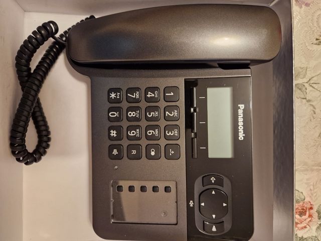 Teléfono Panasonic sobremesa - Gris oscuro