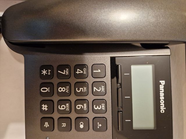 Teléfono Panasonic sobremesa - Gris oscuro