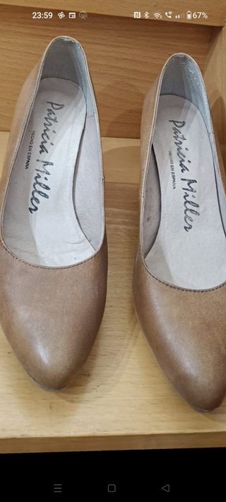 Zapatos tacón Patricia Miller marrón