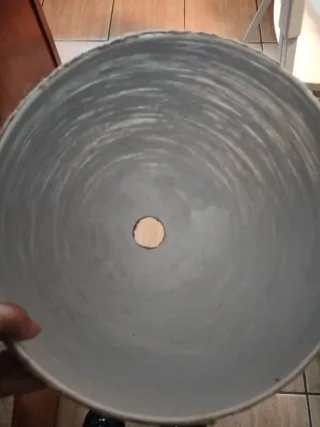 Lámpara pie vintage - Yute