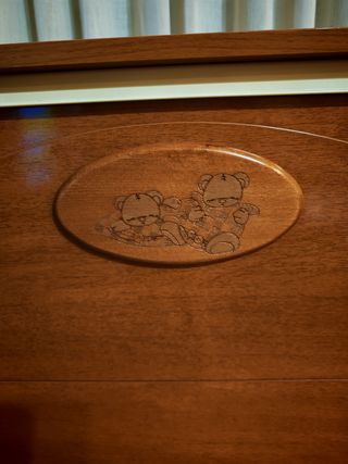 Cómoda bebé cambiador