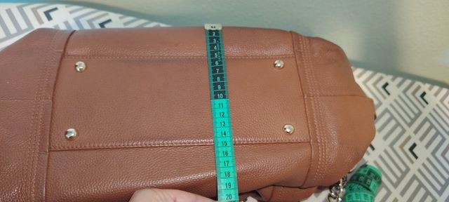 Bolso Purificación García Piel Marrón