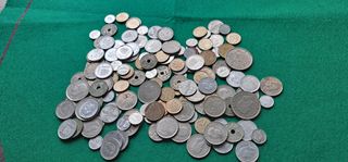 Gran Lote de Monedas Españolas Antiguas Variadas