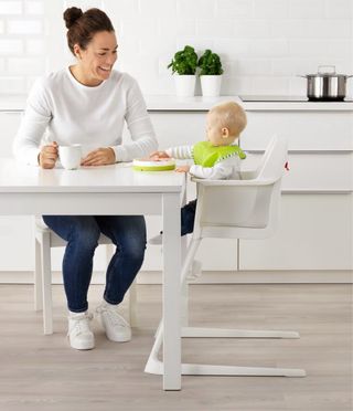 Trona evolutiva IKEA LANGUR c/funda