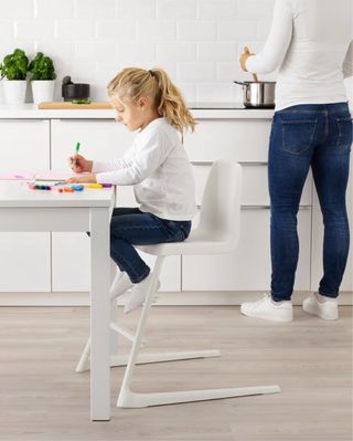 Trona evolutiva IKEA LANGUR c/funda