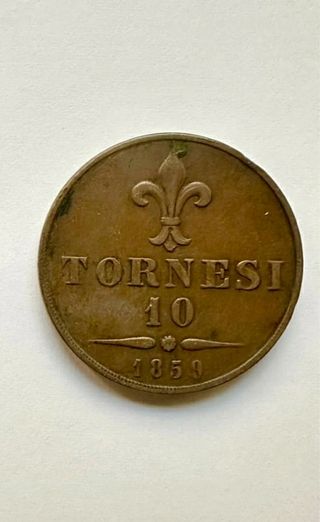 Tornesi moneta antica rara