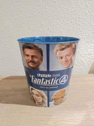 Cubo palomitero Los 4 Fantásticos Primeros pasos