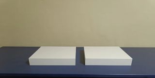 2 Lejas blancas de madera