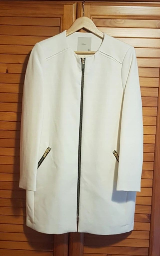 Abrigo blanco Sfera talla M